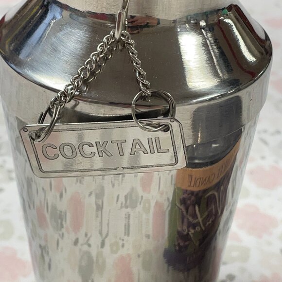 Gift Set: Cocktail Shaker w/ Votive Holder & 12 Yankee Candle SHIRAZ Candles - Picture 4 of 13